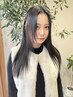 【髪質改善】カット＋ストレートパーマ＋トリートメント￥34100→￥28215