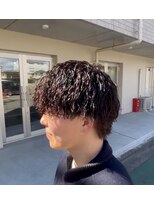 ベースヘアーデザイン(BASE HAIR DESIGN)&nbsp;メンズ　波打ちスパイラルパーマ　宇都宮
