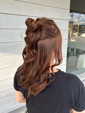 クレヨン ケース(Crayon case) 耳かけ大人かわいいモーヴカラー艶カラー30代40代50代