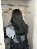 ブリーチなしでディープオリーブカラー