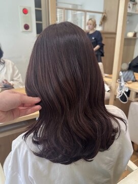 バイオレット 栄店(Violet) ラベンダーピンク/ブリーチなし/暖色/ピンクアッシュNS-107