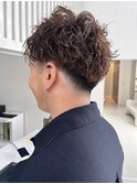 セットが簡単！！メンズパーマ