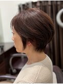 アーリーサマーショート×ラベンダーブラウン