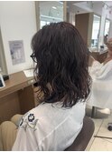 ふわふわミディアムパーマ