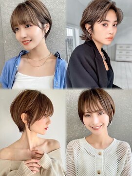 ロンド ロワール 門前仲町(Lond Loire) ショート/ショートボブ/くびれショート/前髪/白髪染め/門前仲町