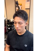 シシムーアフレームプラント sisimuoa×FRAMEPLANT ショートパーマ