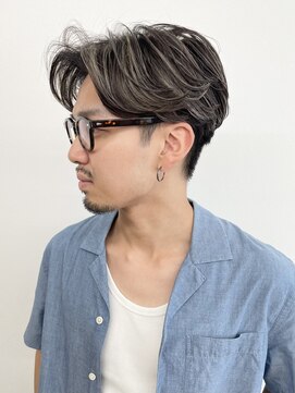 モリオフロムロンドン 松戸店(Morio from London) 【松戸 松田】メンズメッシュスタイル ハイライトカラー 夏