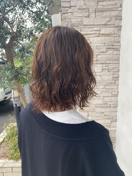 ココロヘアー ウィル 半田山店(Cocolo hair Will) 大人かわいい濡れ感ウェーブパーマ