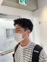 ヘアサロン ガリカ 表参道(hair salon Gallica)&nbsp;簡単セット◎七三アップバング×七三アップバング