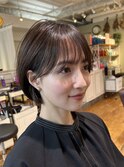 ナチュラルショートボブ