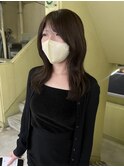 イメチェン/ホワイトブロンド/外ハネボブ/ワイドバング/栄/久屋