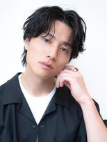 ハバナ 渋谷(HAVANA)&nbsp;【ニュアンスパーマ】メンズヘア/センターパート/リバースパーマ