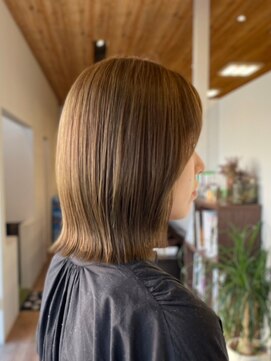 アパートメントヘアー 佐賀/髪質改善/明るい白髪染め/30代40代50代/酸性ストレート