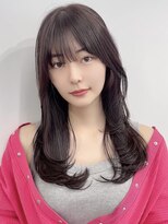 オリンテ バイ レシッド 表参道(orente by rcid)&nbsp;韓国レイヤーロング美髪グレージュアッシュインナーグレージュ