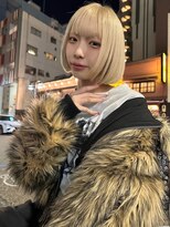 エゴル ナゴヤサカエ(ENGOL NAGOYA SAKAE)&nbsp;リタッチ部分のみのカラーで繋ぐハイトーン