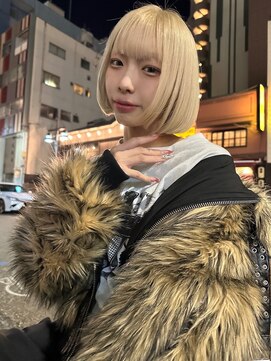 エゴル ナゴヤサカエ(ENGOL NAGOYA SAKAE) リタッチ部分のみのカラーで繋ぐハイトーン