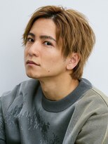 ガリカ 大名(Gallica)&nbsp;ラフに決まるセンターパート、おしゃれ大人ニュアンスパーマ