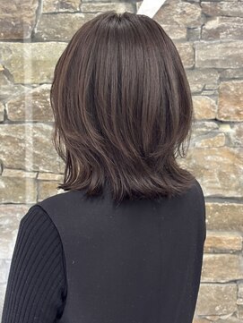 ザザ ZA/ZA 目白 外ハネボブ　目白美容室