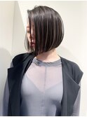 ハイライトバレイヤージュダブルカラーケアブリーチ20代30代