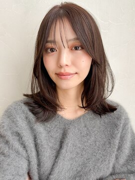 アグノス 青山(Agnos) 結べるボブ前髪うる艶髪モテ髪エアリーカールダークブルー