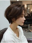 ミルクティーブロンド/デジタルパーマ/流山おおたかの森