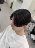 曲がる縮毛矯正センターパート