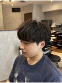 【人気メンズパーマ】やり過ぎないシャドウパーマ