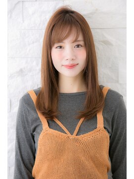 フォーレストガーデン(4-rest garden) 【 4-restgarden 】オレンジベージュストレートロング