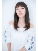 クリアカラー前下がりナチュラルストレートY北浦和20代30代40代