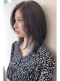 レイヤータップリひし形シルエット+ストレート