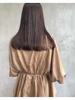 キチ(kichi.)&nbsp;[kichi.] ぷつロング×チョコレートカラー