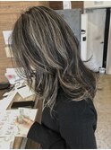 外国人風コントラストハイライト