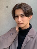 ダブルオーバイオーバーレイ 武蔵新城(w/o by Overlay)&nbsp;【韓国メンズ】センターパート #2 ストレートパーマ