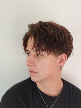 フィフス 原宿(fifth) ツイストスパイラルパーマツーブロックマッシュショートレイヤー