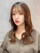 ルームバイシー 新宿(Loom. by Sea)&nbsp;くびれヘア/透明感カラー/艶感カラー/ココアブラウン