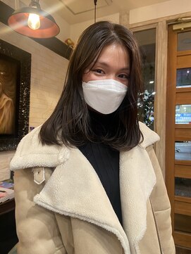 ボアップ 京橋店(boappu) #ミディアム　#顔まわり　#レイヤーカット