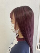 リア(Lia by KENJE)&nbsp;Lia&岡本拓朗　ブリーチ無しでも出来るカラー