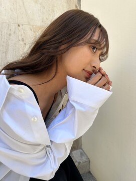 レニーバイエース(LANY by ACE) 【LANY横浜】　　シースルーバング×ウェーブスタイル