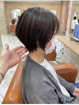 シャンティ 平岸店(Shanti)&nbsp;耳にかけても可愛い丸みショート☆マサモトヒロキ