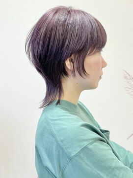 ミュール(mule) ウルフ/ラベンダー/ブリーチ1回目安