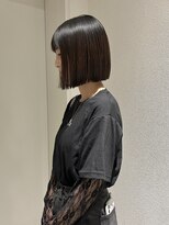 カサネ(casane)&nbsp;切りっぱなしボブ／前髪カット