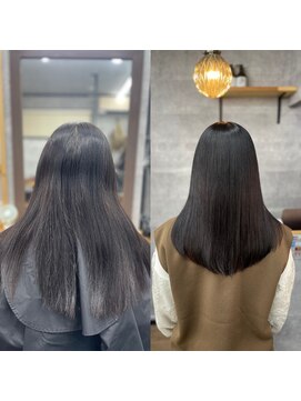 ナチュラル 泉中央店(Natural) 泉区　泉中央　縮毛矯正　髪質改善　カラー同日　トリートメント