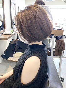 コート 表参道(Cote) Coteスタイル　丸みのある/グレージュ/大人ボブ/レイヤーボブ