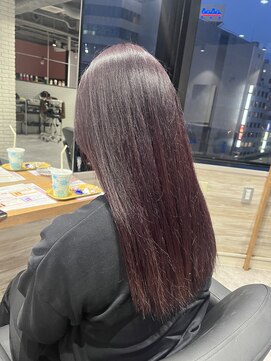 リーオオサカ(Lee Osaka) ワインレッド×東芽生