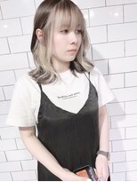 シー(shii..)&nbsp;《shii../大黒》＃インナーカラー＃ホワイトベージュ