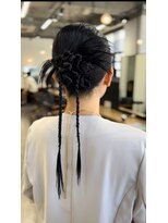 ジーニー 横浜(giinii)&nbsp;カチモリヘア_カチモリアレンジ_ヘアセット