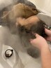 アロマヘッドスパ+《髪の深部にアプローチ》超浸透トリートメント￥9900