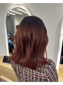 髪質改善*くびレイヤーピンクベージュ*美髪【Zina船橋】