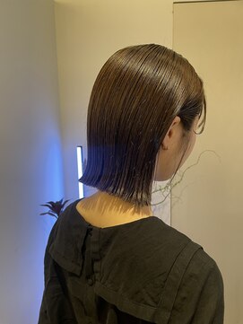 ヘアーエスクールステラ(hair S.COEUR stella) 人気No. 1肩上パツッとボブ