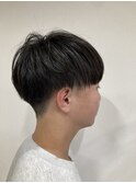 刈り上げツーブロックマッシュスタイル